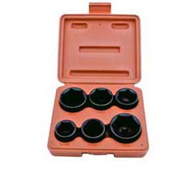 6-tlg. Ölfilterschlüssel-Satz mit 3/8" Antrieb